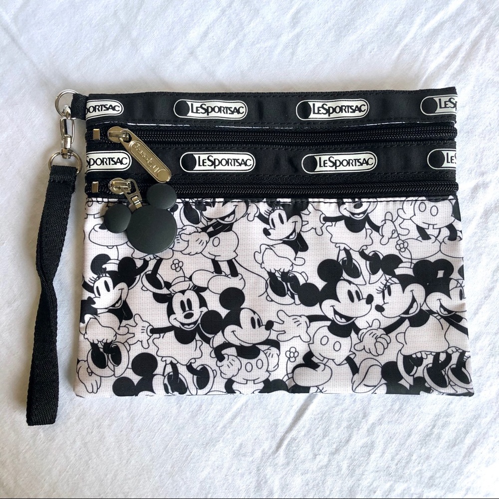 LeSportsac Disney Mickey Mouse 2 Zip Pouch